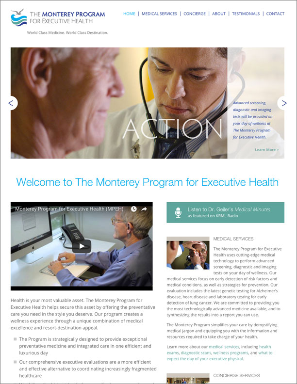 monterey peninsula executive health